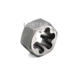 American tapered Pipe Thread Hexagonal die nut NPT 3/4-14 Hexagon Dies nuts NPT 1/4 1/8-27 3/8 1/2 3/4 1/16 NPT1/4 NPT3/8 NPT1/2