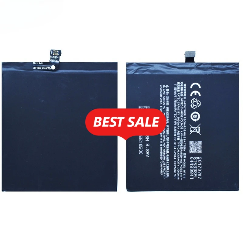BT53S for Meizu Pro 6s Phone Battery 0 Cycle High Quality High Capacity Battery Replacement Bateria Grade A Cell with Tools