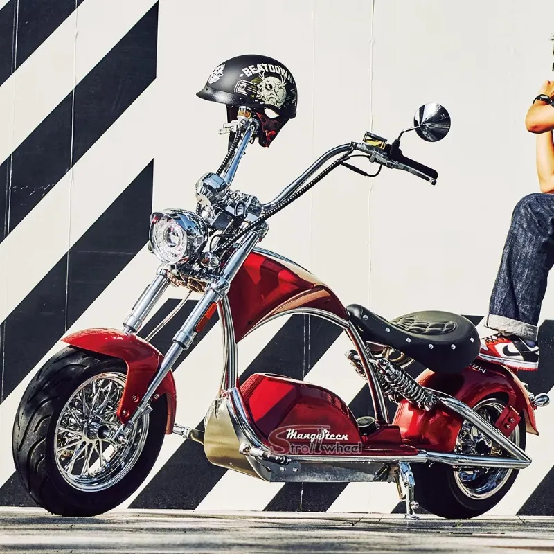 EEC Citycoco 4000W Removable Lithium Battery Electric Chopper Electronic Unisex 40AH Battery Electronic Scooter