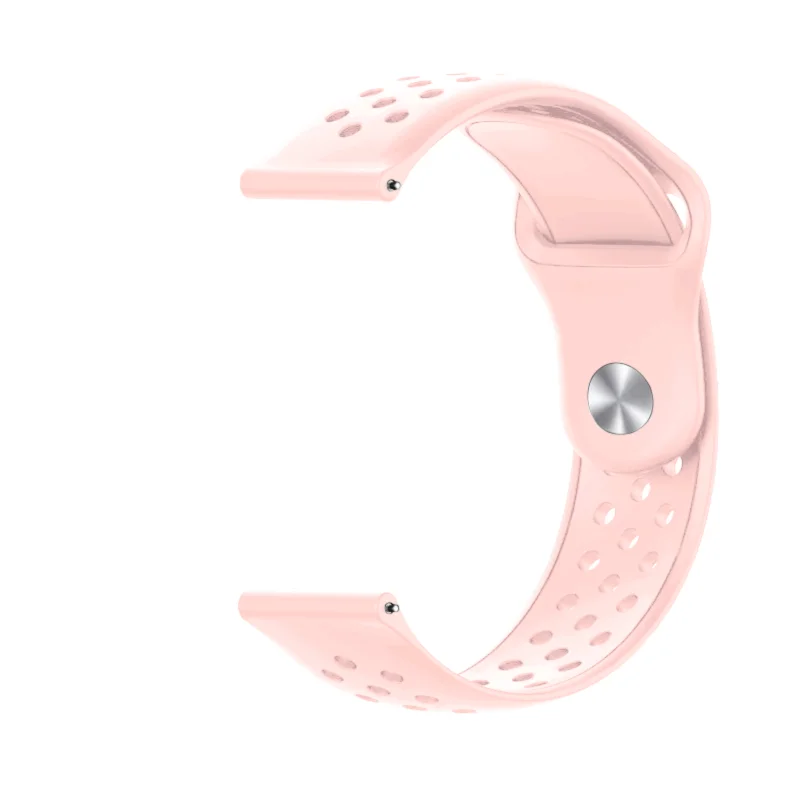 

Breathable Loop Strap For Vivo Watch 3 5 GT & IQOO Watch 1 5 GT Bracelet Lightweight Silicone Reverse-buckle Air Hole Sport Band