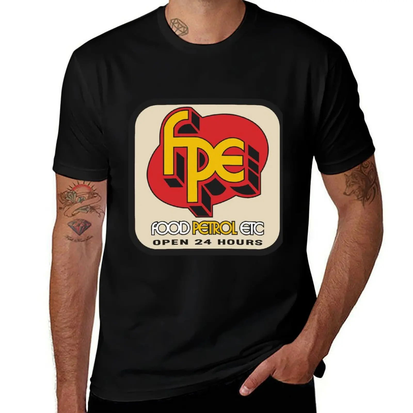 FPE - Food Petrol Etc T-Shirt Casual Street Style Short Sleeve Tee T-Shirt