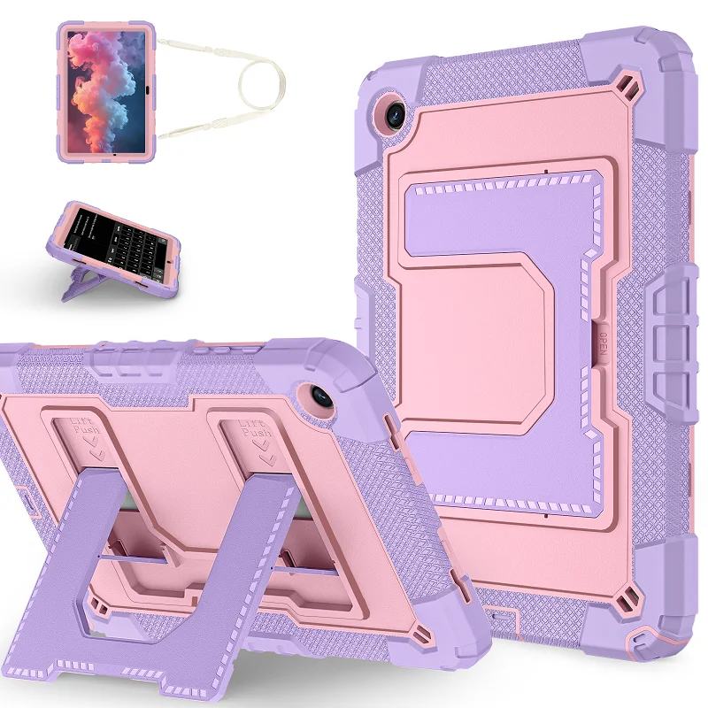 Stootvaste tablet hoes voor Samsung Galaxy Tab A11+ A9+ A9 A11 Plus 11 inch 2025, geschikt voor Tab A9 A11 8.7" SM-X130 Funda Capa