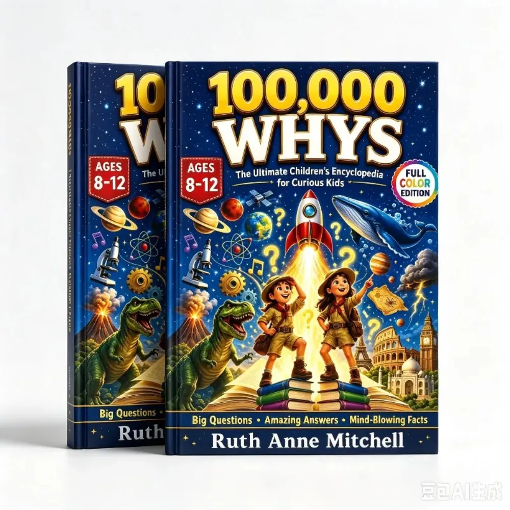 100,000 Whys The Ultimate Children’s Encyclopedia Full Color Educational Science Book for Curious Kids Ages 8-12