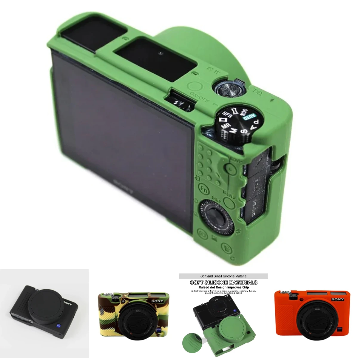 For Sony RX100M7 RX100 Mark VII Silicone Case Digital Camera Full Protection