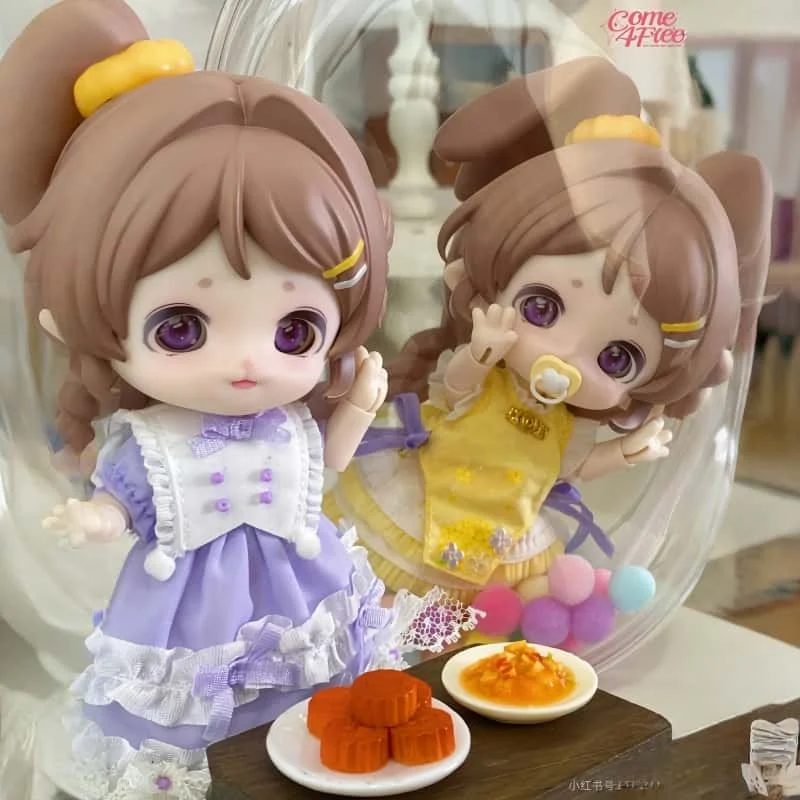 

Come4free Milk Cake & Moon BJD кукла 12-точечная фигурка слепая коробка Рождественский подарок нарядная игрушка ограниченного выпуска