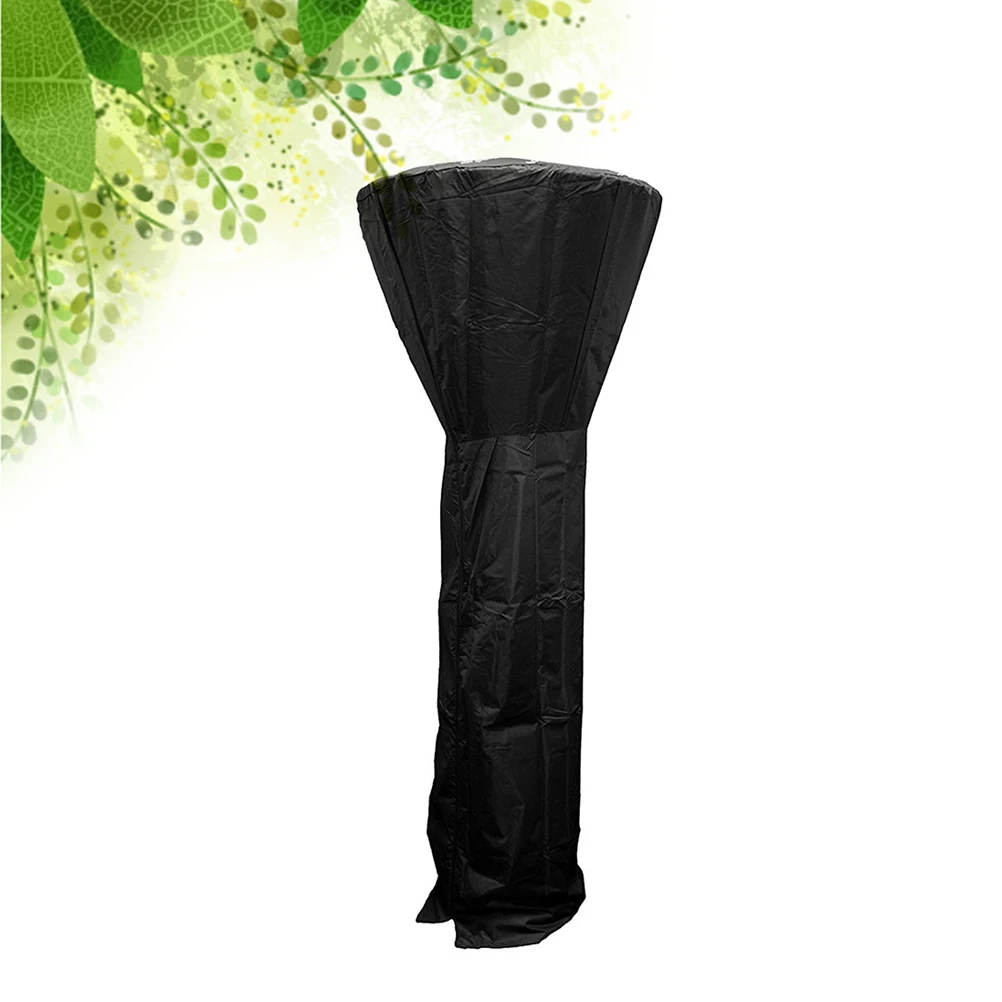 

Outdoor Heater Cover Simple Waterproof Rain Cover for Home Outdoor Garden Courtyard (Black Umbrella-Type 84x221cm)