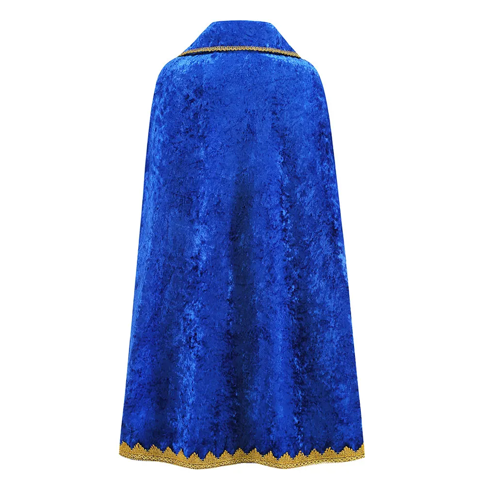 Vestidos De Fiesta Carnival Cosplay Boys Birthday Party King Robe Cape Christmas Halloween Toddler Prince Costumes Prince Cloak