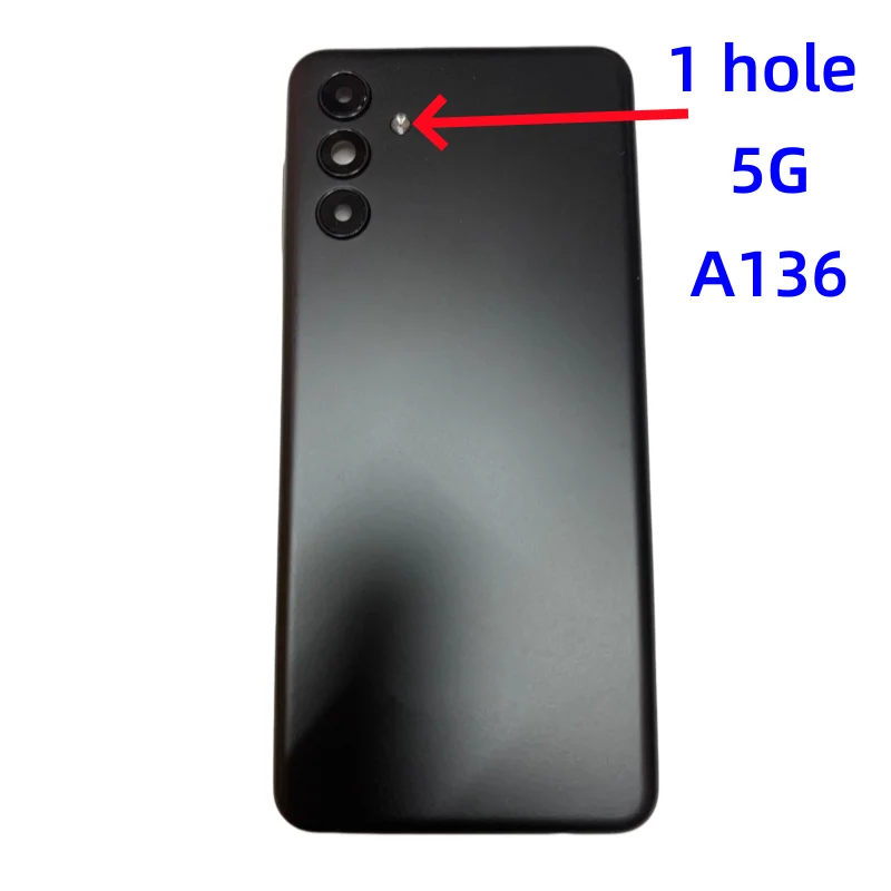 Funda trasera para Samsung Galaxy A13 SM-A135 A136 A135F/DS A136U A135M cubierta de batería piezas de reparación puerta de batería