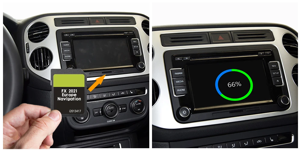 FX 2021 for Ford Focus 10/2007 -06/2011 Map Cover Navigation GPS Sat Nav Memory Flash Card