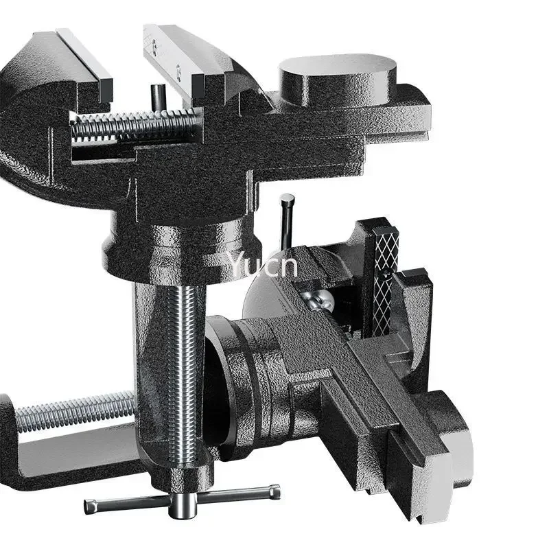 30 มม./50 มม./60 มม./70 มม./80 มม.Universal Bench Vice เครื่อง Vise CLAMP โลหะเต็มรูปแบบมัลติฟังก์ชั่งานไม้เครื่องมือสําหรับ DIY ตารางใช้