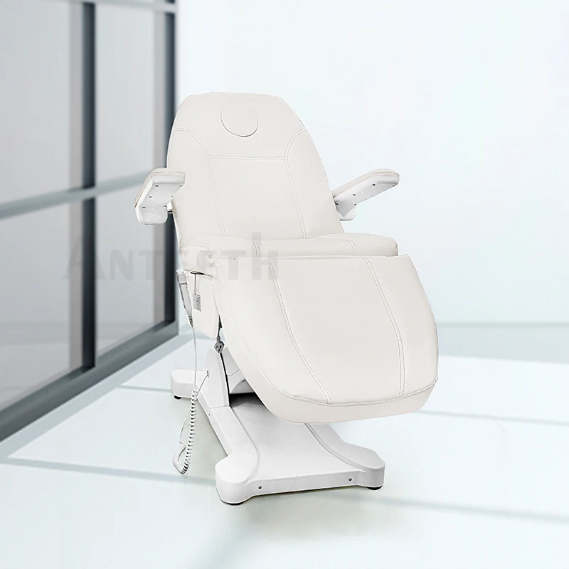Modern Adjustable Therapy Spa Beauty Bed 3/4motors Exam Table  Massage Table With Socket Luxury Facial Electric Massage Chair