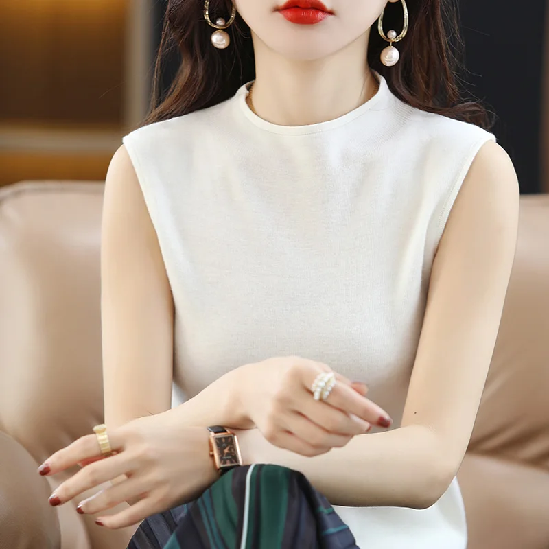 سترة نسائية محبوكة مستديرة من Ne Svel لربيع 2025، بدلة رفيعة، ملابس داخلية، ملابس خارجية، نمط عريض، قطع مستقيمة C... #2