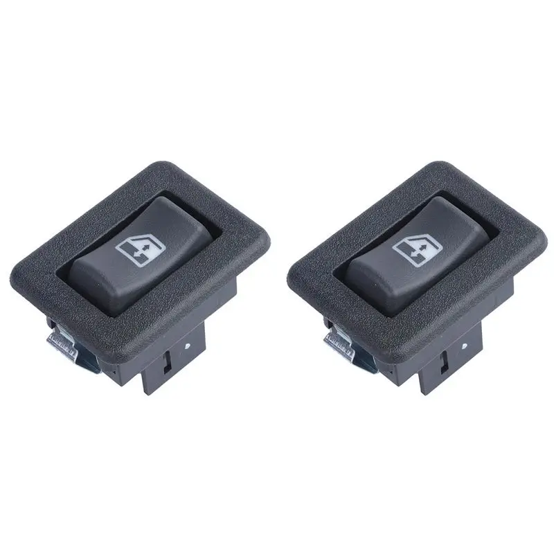 Simple 2X 15151466 Electric Power Single Window Switch For GMC Jimmy Chevy Blazer 1995-2005