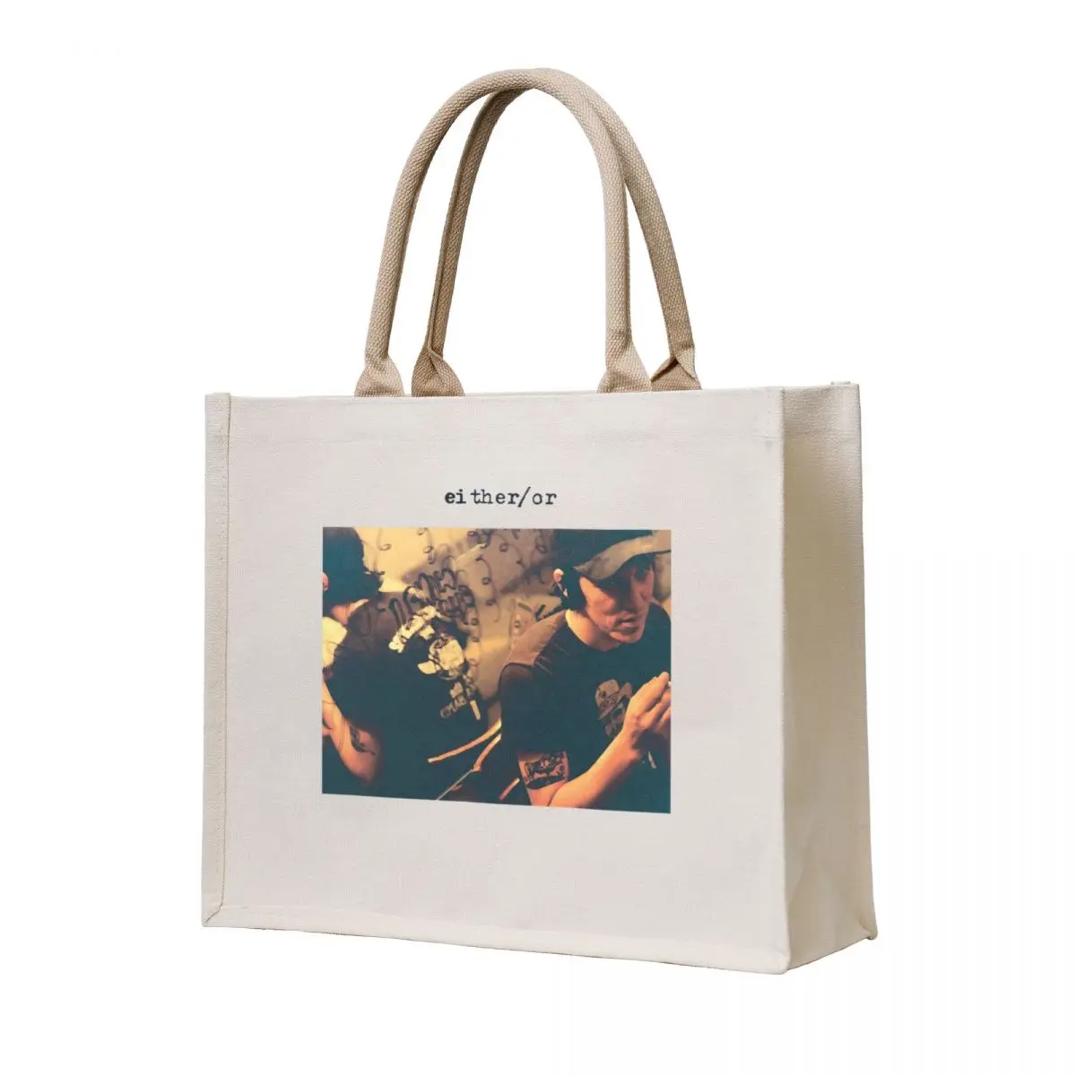 

Elliott Smith - EitherOr Classic Tote Bag canvas shopping bag cloth bag woman tote custom Canvas