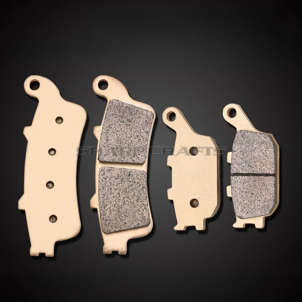 For Kawasaki EN 650 AFF/AGF/AGFA/CHF 15 16 17 Vulcan S-Non ABS EN650 BFF/BGF/DHF 2015 2016 2017 Motorcycle Front Rear Brake Pads