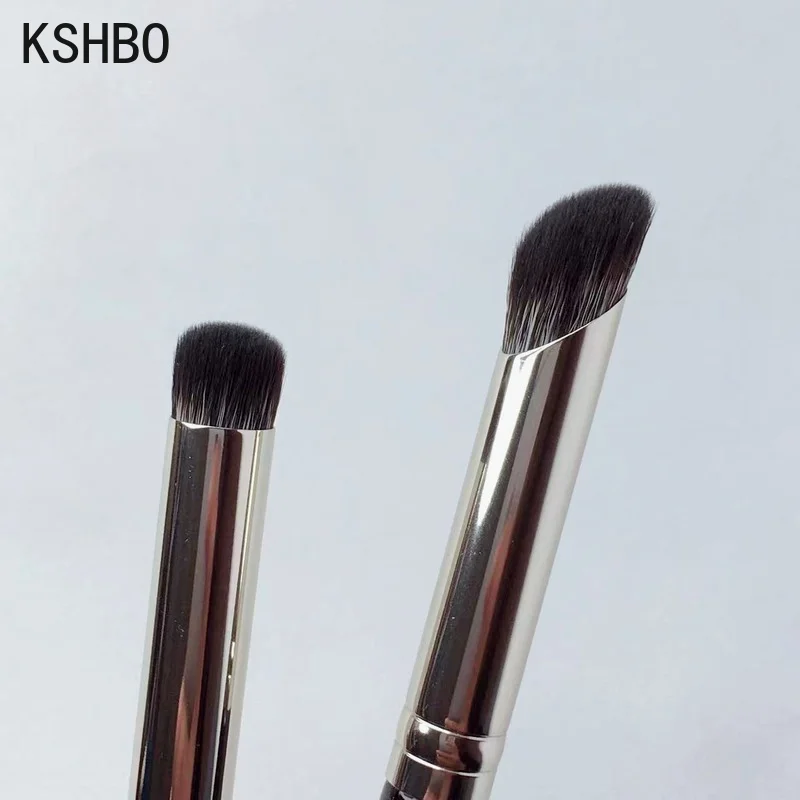 Kshbo 1/2 pçs fundação escova corretivo maquiagem escovas conjunto nariz sombra ocultador olho contorno creme escova ferramentas de beleza para mulher