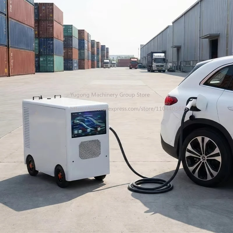 All-in-One Mobile Energy Storage Charging Unit 200kWh 120kW Integrated EV Charger and Power Bank GBT Ccs2