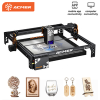 ACMER P1 S Pro 20W Laser Engraving Support WIFI Gyroscope Laser Engraver Cutting Machine Carve Glass Coated Metal for Business