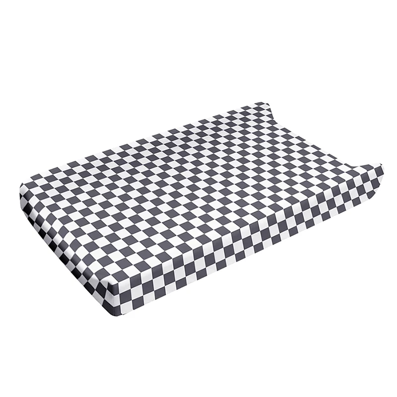 Cubierta de almohadilla para cambiar pañales de bebé, alfombrilla suave de estilo rejilla, sábanas para Cambio, accesorio de ropa de cama para recién nacido, regalo para Baby Shower