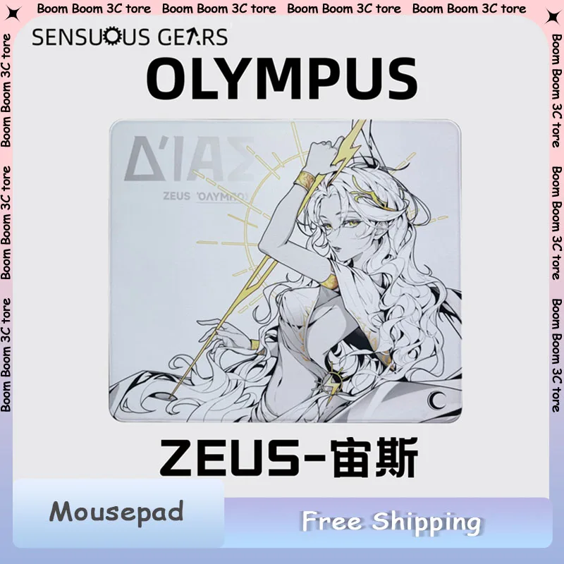 

Коврик для мыши Crescent Olympus, переиздание Zeus Hades Poseidon Ares, аниме, коврик для мыши, геймерская мышь, настольный коврик, аксессуары для ПК
