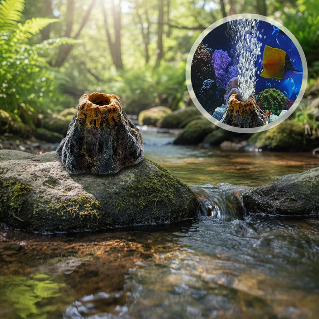Aquarium Volcano Bu…