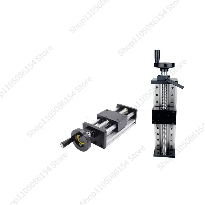 

Ручной прецизионный линейный модуль перемещения с двойной оптической осью, шарико-винтовой передачей и крестообразной направляющей XEBH