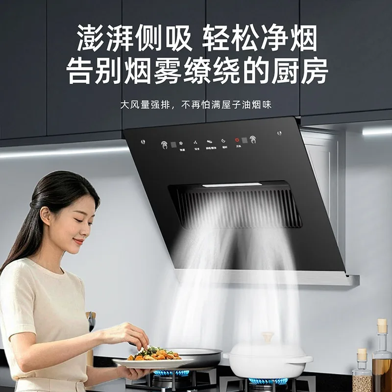 220V Rongsida Small Range Hood for Apartment High Suction Compact Size Kitchen Exhaust Fan