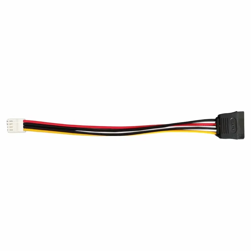 15pin Sata Female to 4pin Floppy FDD Female Power Converter Adapter Cable Sata Power 15p to 4p Connector 20cm
