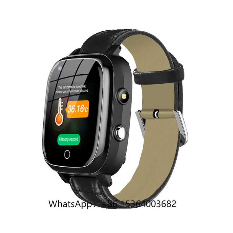 

TJXL-T5s 4G Wifi Sos Anti Lost Anti Fall Down Temperature Gps Tracking Ios Android Phone Gps Smart Watch Elderly