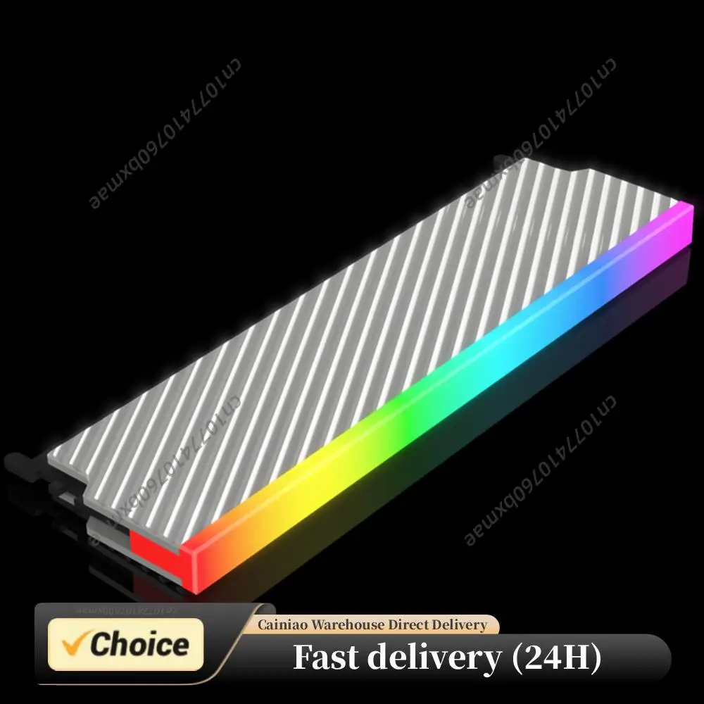 

Кулер для оперативной памяти 5V 3PIN ARGB DDR с Aura Sync, охлаждающий жилет из алюминиевого сплава для памяти DDR2 DDR3 DDR4 DDR5 для настольных ПК