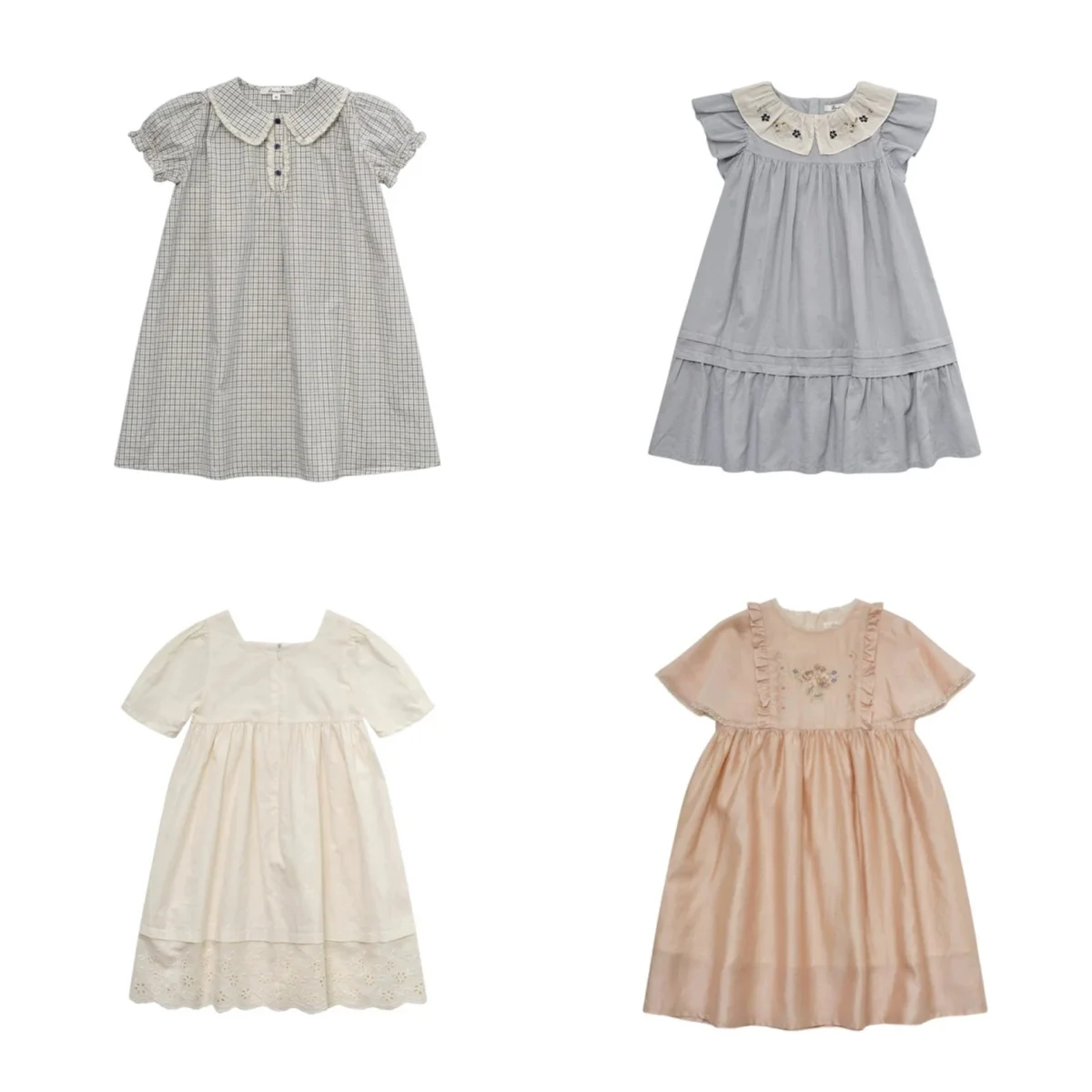 

Новое летнее модное платье для девочек 2026 года, детское платье принцессы с цветочной вышивкой, американское детское платье, одежда для малышей