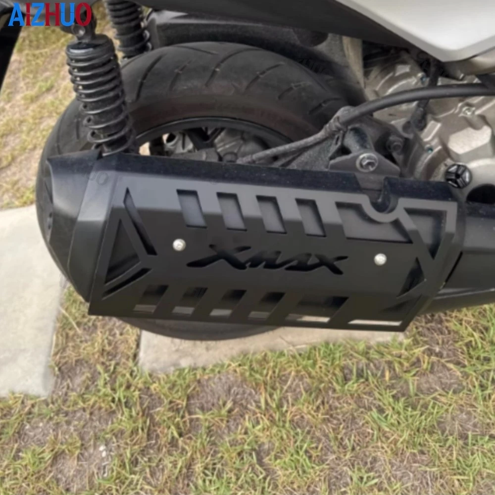 

For YAMAHA XMAX 300 X-MAX 300 250 2017-2024 Exhaust Guard Exhaust Protector Scald Proof Lid Exhaust Cover Motorcycle Accessories