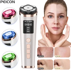 Hifu Face Lifting Machine EMS Facial Microcurrent Face Massager Skin Rejuvenation Anti-Aging Skin Tightening Mini Hifu Machine