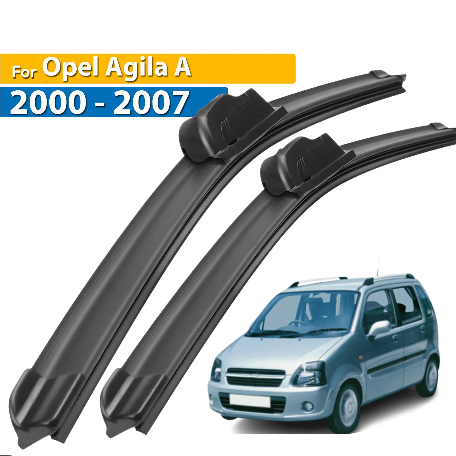 

Щетки стеклоочистителя Erick's для Opel Agila A 2000-2007, стеклоочистители для лобового стекла, щетки от дождя для окон, 20 + 18 дюймов