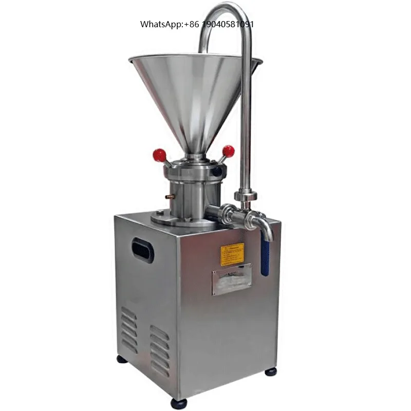 Colloid Mill Grinder/ Chili Sauce Making Machine/ Tahini Peanut Butter Paste Grinding Machine