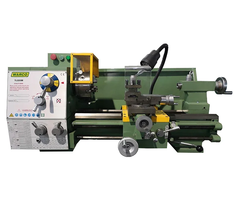 TL320MX500mm Performance 38mm Spindle Bore Mini Metal Bench Lathe