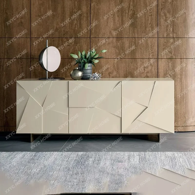 L minimalist side cabinet light luxury storage decoration special-shaped creative fashion high-end
