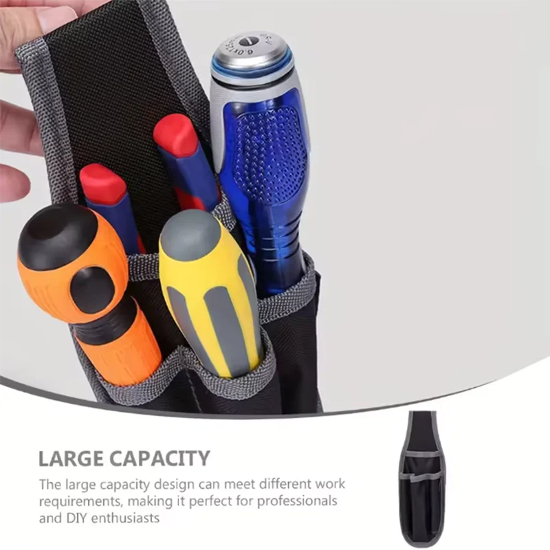 The Tool Kit Is Sturdy and Durable The Tool Waist Bag Is a Multi-Functional Waist Bag Specifically Designed for Electricians, 1 Piece.