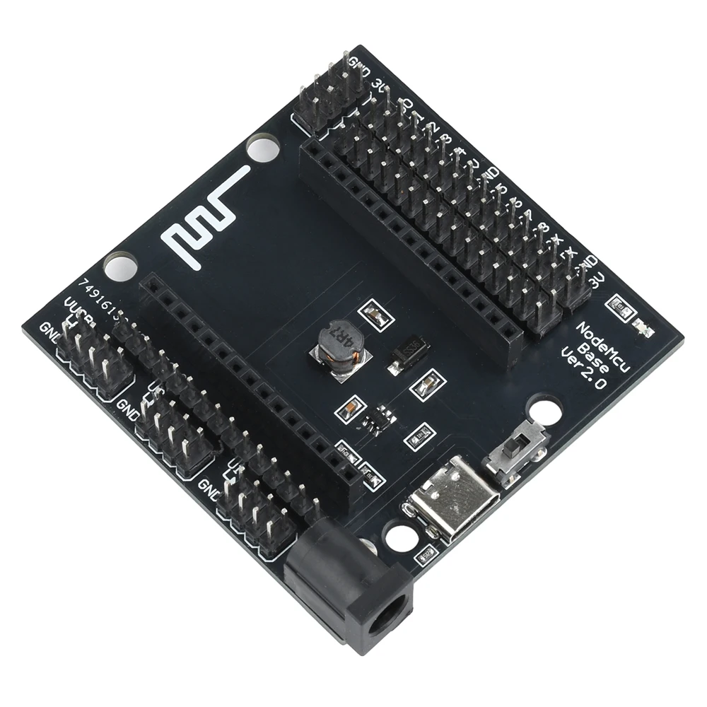 NodeMcu Base ESP8266 Testing DIY Board NodeMcu ESP8266 WiFi Development Board Base for LoLin V3 NodeMcu Lua DIY Electronic Kit