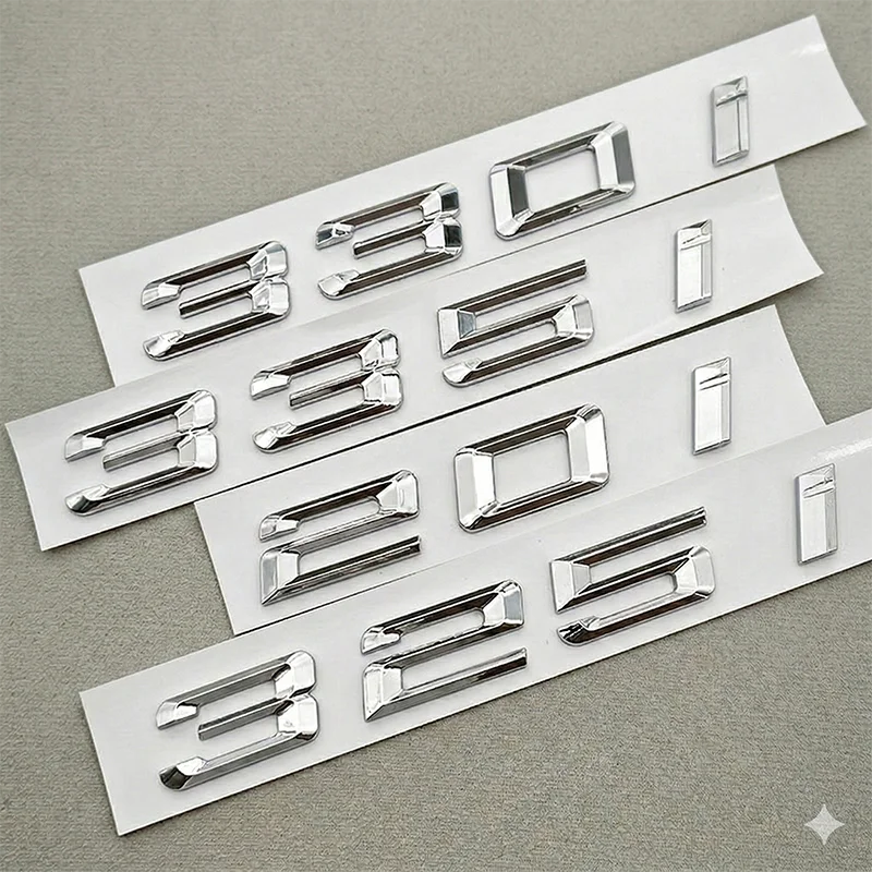 Chrome Trunk Letter…