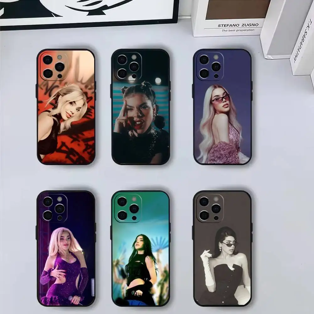 

Singer K-Kenia OS Phone Case For iPhone17,16,15,14,13,12,11 Plus,Pro Max Soft Black Cover