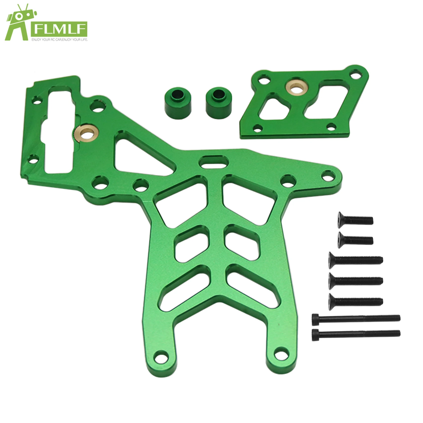 Alloy CNC Thickened Rear or Front Upper Connecting Plate Set for 1/5 HPI ROFUN BAHA ROVAN KM BAJA 5B 5T 5SC Rc Car Toy Parts