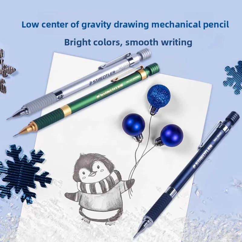 German Steelou Automatic Pencil Metal Nib Limited 925 25 35 0.3 0.5 0.7 2.0 Drawing Drawing Pencil Set Mechanical Pencil