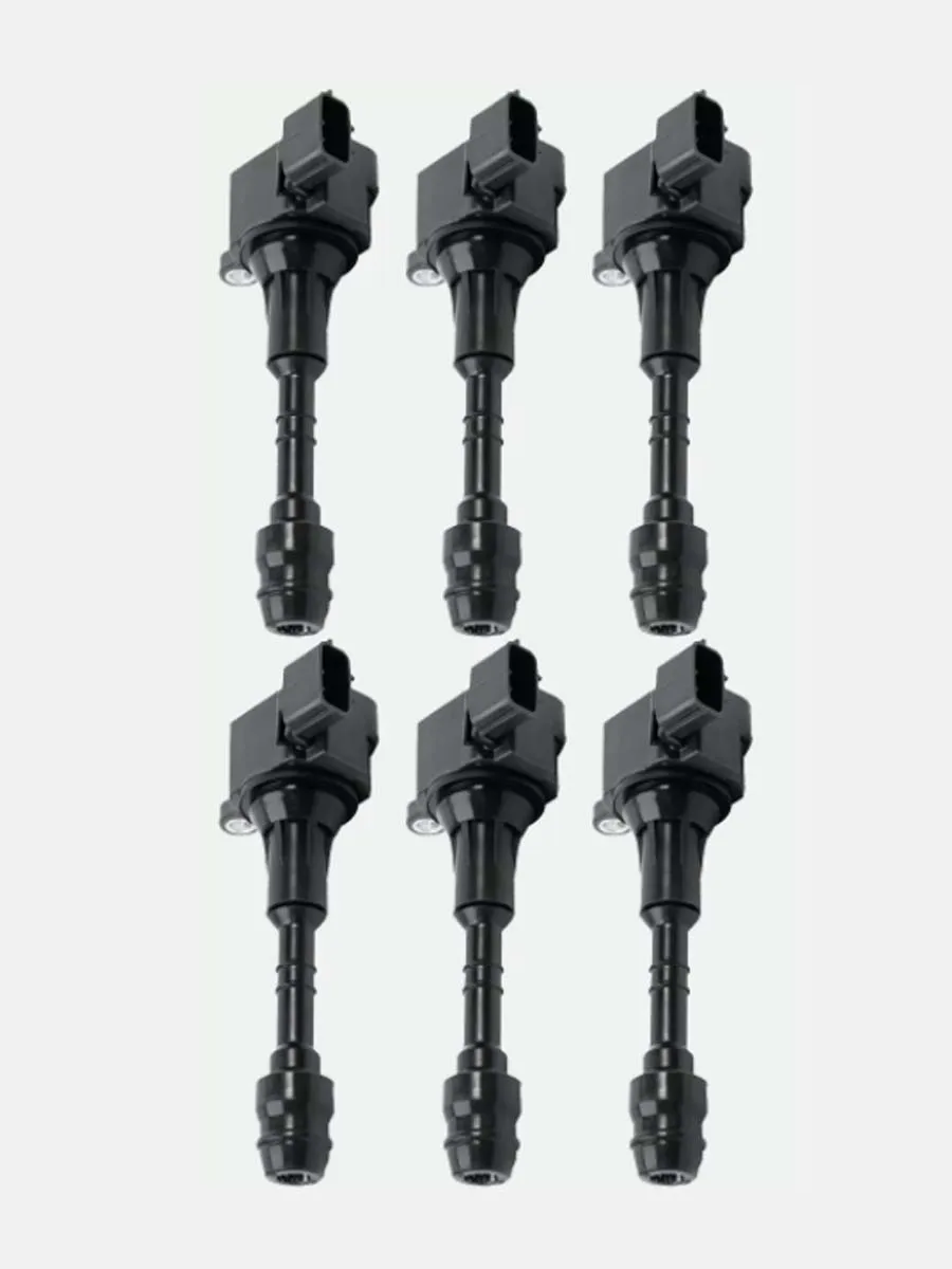 6pcs Ignition Coil For Nissan Altima Frontier Maxima Quest Pathfinder 22448-8J115 UF349 224338J11C 22448-8J111 33400-82Z10