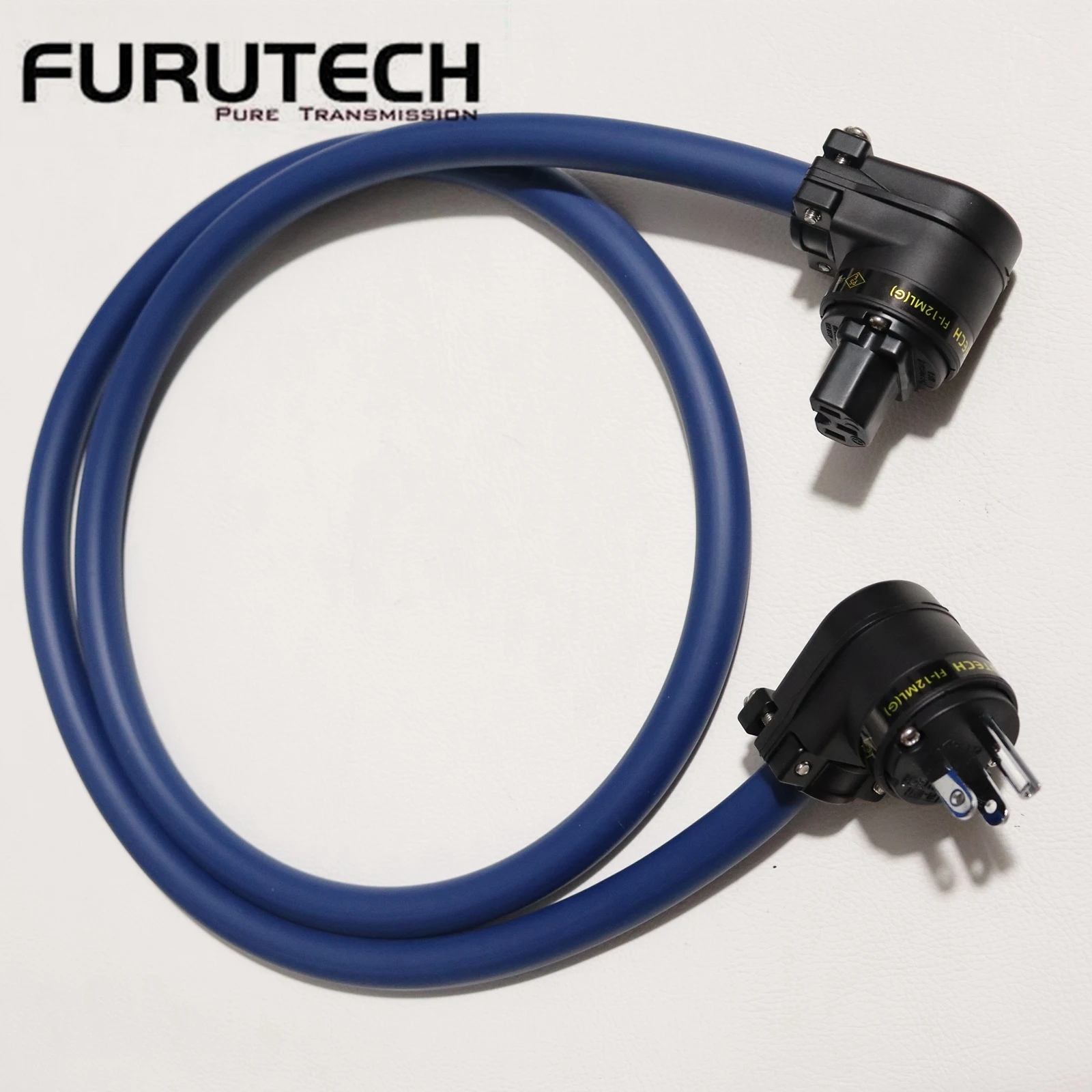 FURUTECH 3ts20 Alpha OCC Conductor HiFi audio speaker Power Cord with Original FI-11 L-Type 90° Elbow Plug made in japan