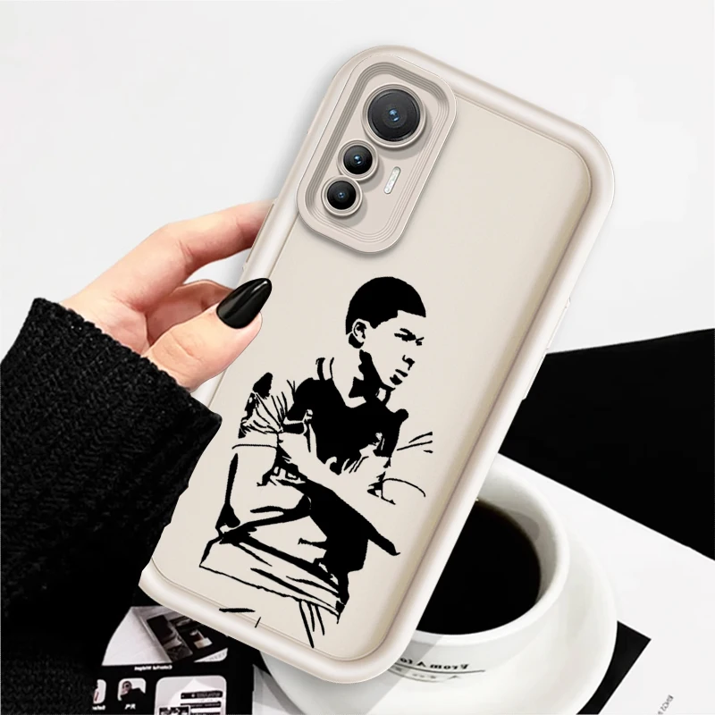 Cool Football Stars No.10 7 Eye Ladder For Xiaomi MI 14 12T 11 Lite Poco M3 X5 X4 F5 F4 F3 F2 GT Pro 5G Soft Phone Case