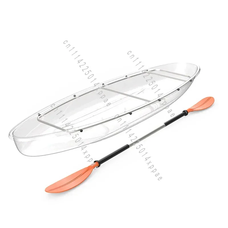 Water Transparent Boat B & B Scenic Kayaking Transparent Internet Celebrity Glass Boat Crystal Boat