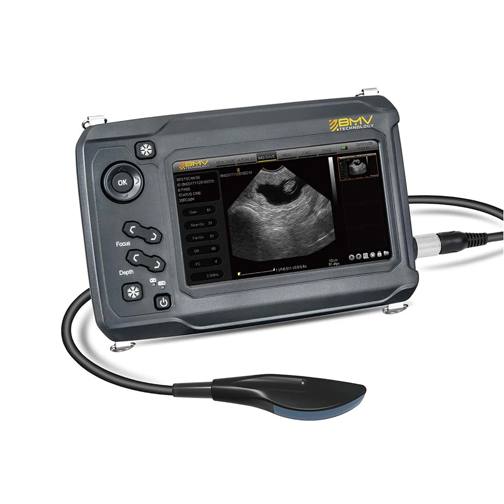 Portable Ultrasound Veterinary BMV-S6 for Cattle Horse Camel Rectal Probe Usg Sheep Farm Sonar Machine Vet Ultrasound Price