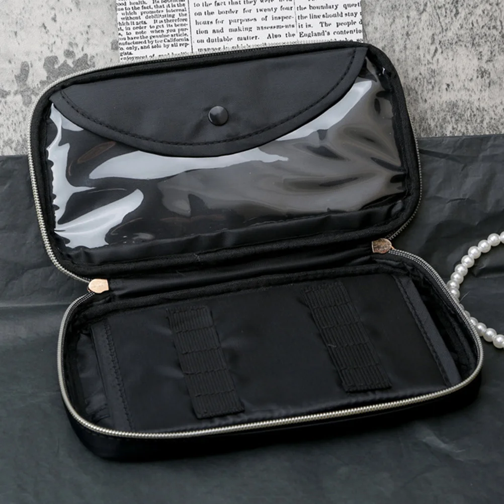 

Чехол для хранения кистей для дизайна ногтей, держатель для маникюрных инструментов для маникюрного салона, принадлежности для макияжа, большой органайзер