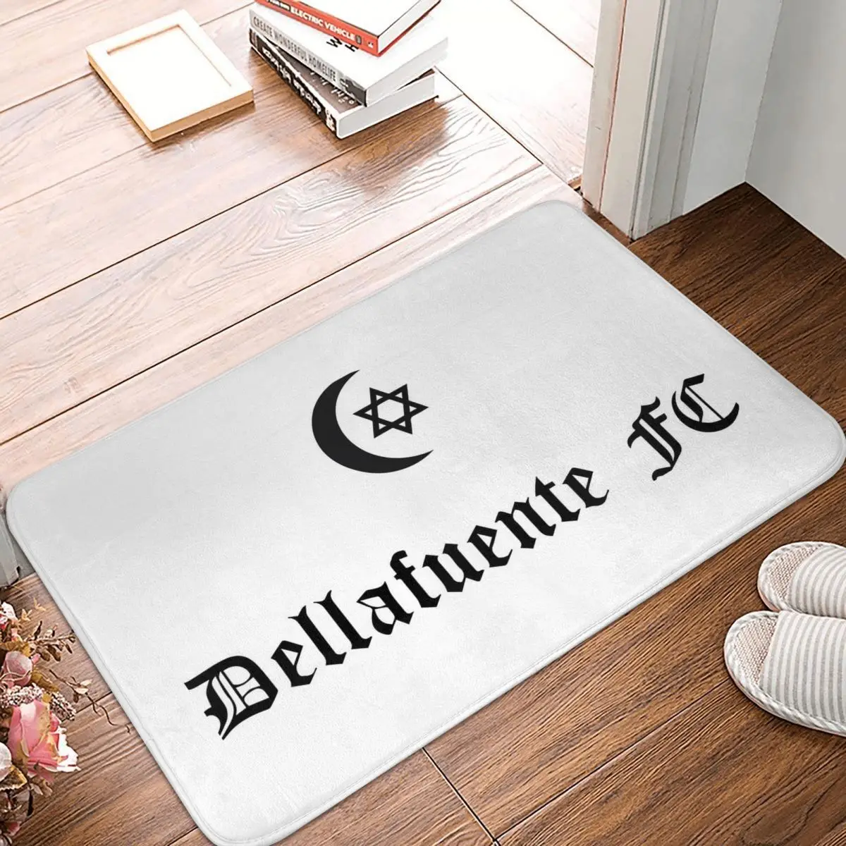 Dellafuente FC Logo Non-slip Doormat Floor Mat Absorbent Mat Carpet Rug for Kitchen Entrance Bathroom Living room Footpad Mats